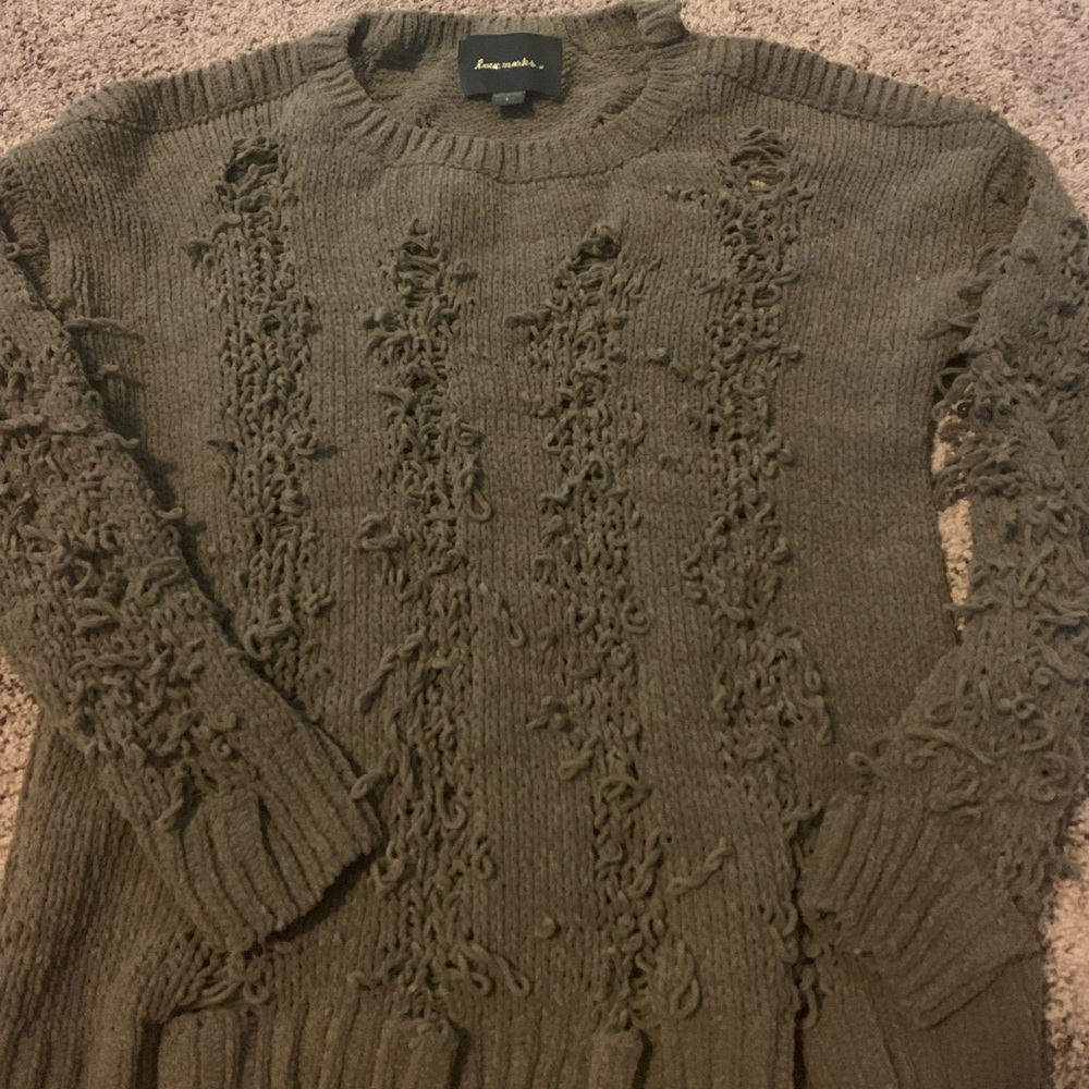 Cold Shoulder sweater